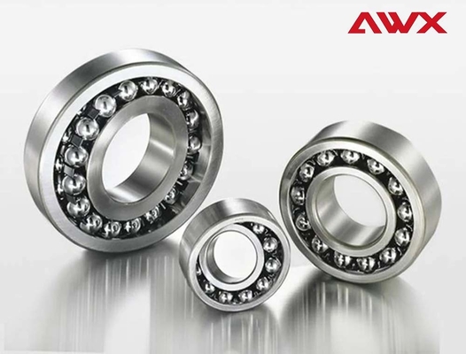 comprar Rodamiento esférico de contacto angular de doble fila autoalineante / rodamientos de bolas de ranura profunda de acero Fabricación en línea