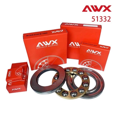 comprar GCr15 rodamiento de bolas de empuje 51332 51334 51336 51338 51340 de alta precisión con jaula de acero Fabricación en línea