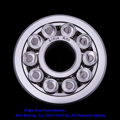 comprar Single Row Precision Slim Bearing with C0 C2 C3 C4 C5 Clearance Options Fabricación en línea